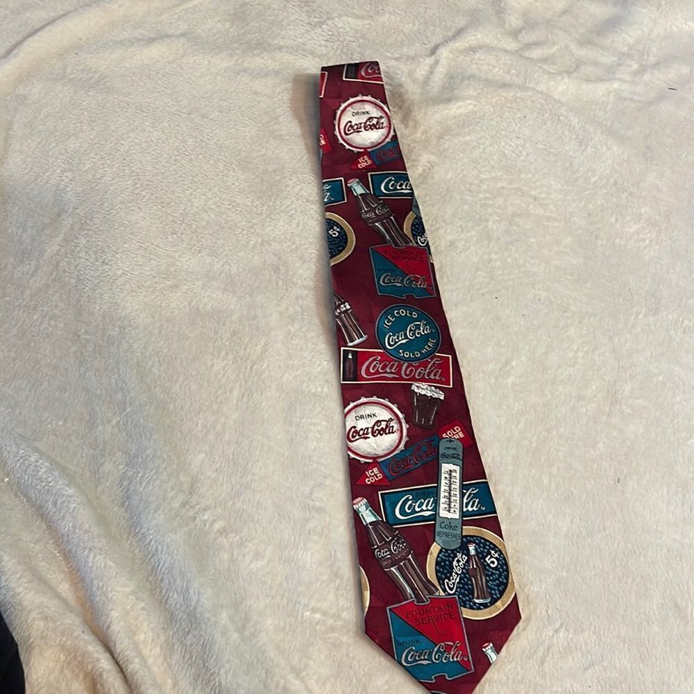Coca Cola neck tie